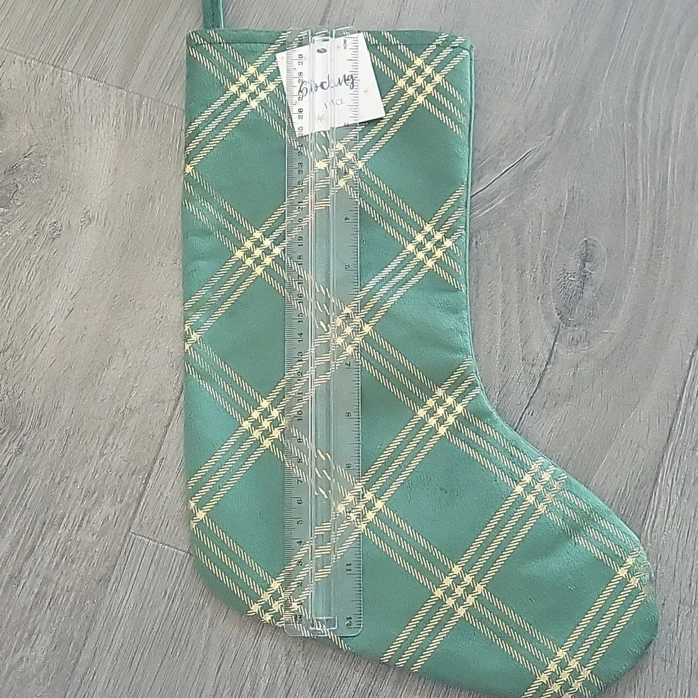 Green & Gold stocking NWT